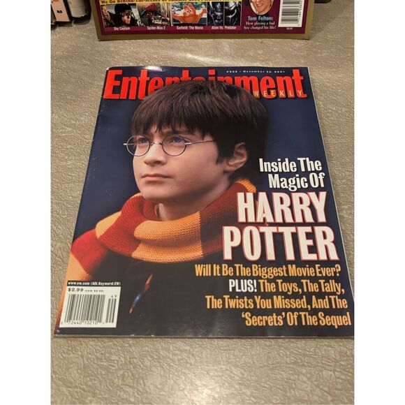 Harry Potter Entertainment Weekly/Movie Magic Magazine Lot-Good Condition - Picture 4 of 7